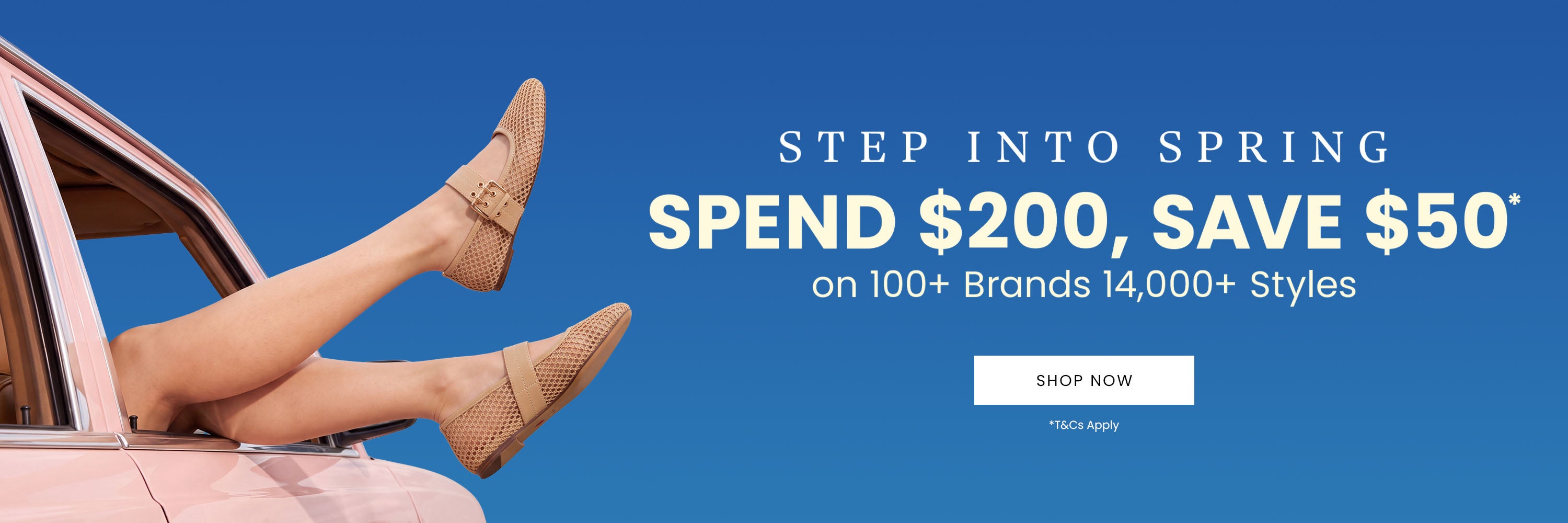 Styletread | Step into Spring | Spend $200, Save $50 on 100+ Brands 14,000+ Styles | Shop Now