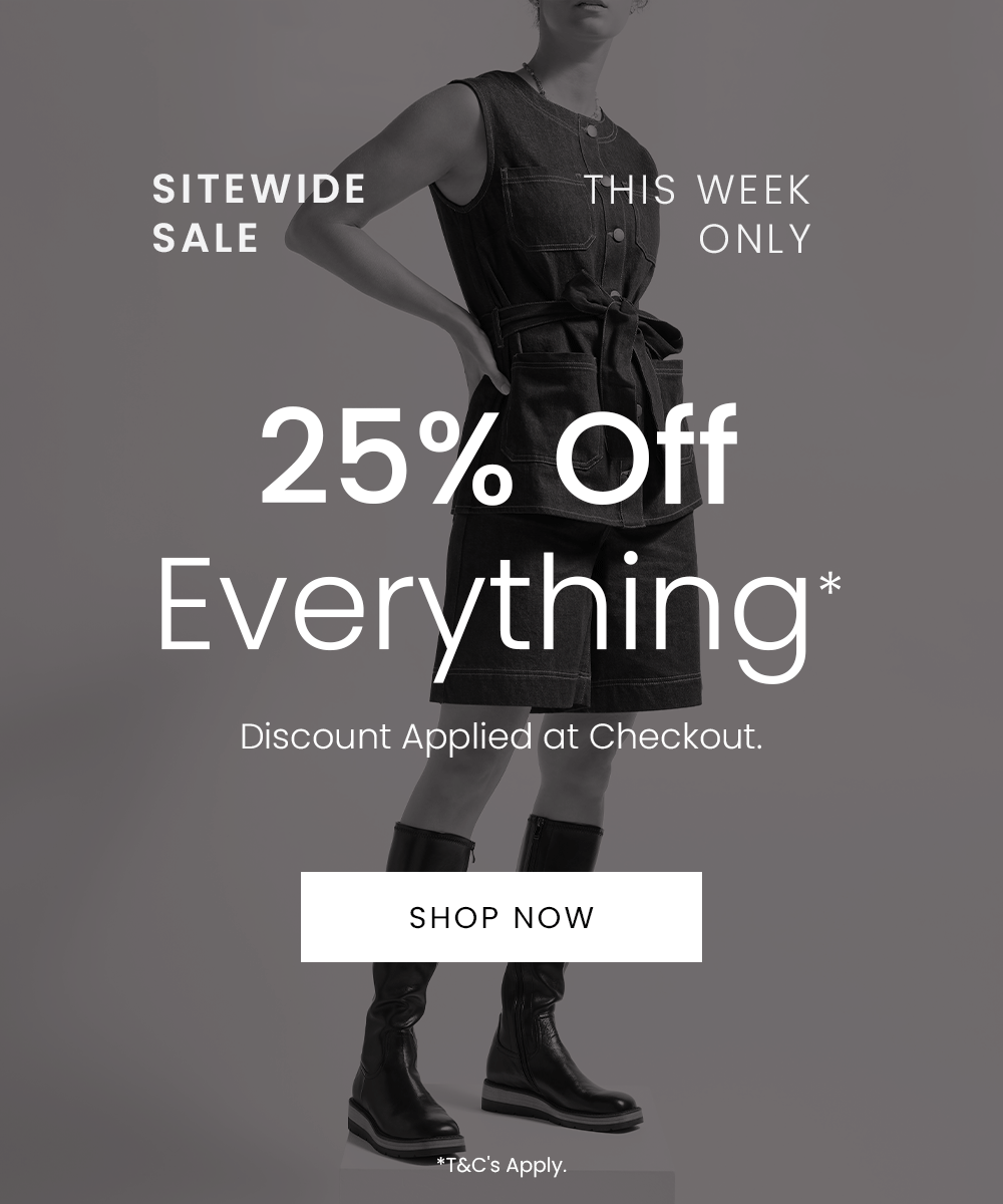 Sitewide Sale 25% Off Everything | Shop Now
