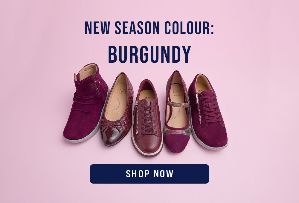 New Season Colour, Burgundy | Shop Now