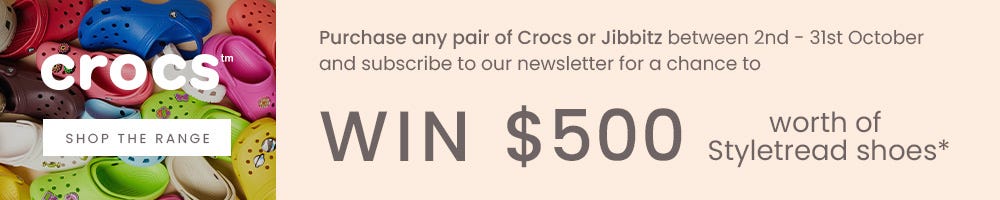 Styletread | Crocs Giveaway | Shop Now